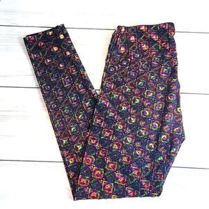 LulaRoe Tween leggings geometric print Women's Size S